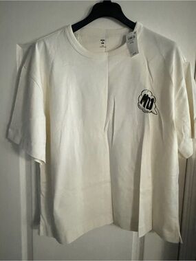 Mode of One White Graphic Tee - size XXL
